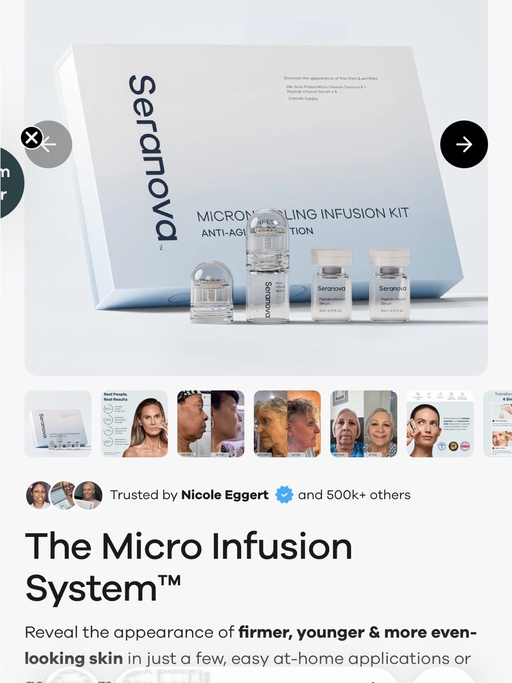 Micro Infusion System™ Microneedling Kit - White